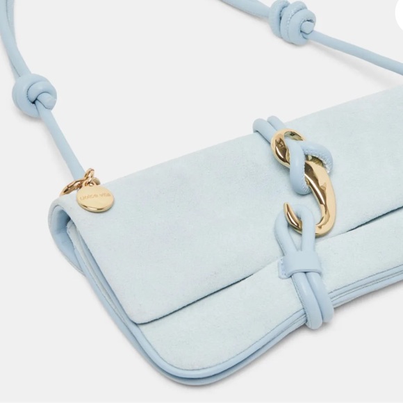 Dolce Vita ALICE SHOULDER BAG BLUE SUEDE - Picture 2 of 13